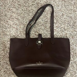 Kate Spade Dark Brown Tote Bag